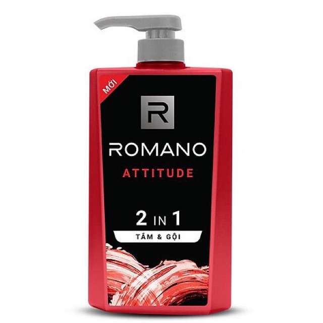 🌹Tắm gội Romano Attitude 2in1 - 650g