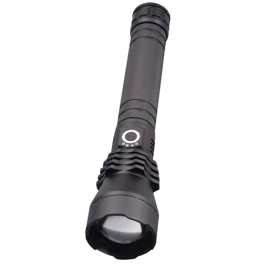 Đèn pin LED P70 EASYGO 1209 công suất cao bằng nhôm có thể sạc lại