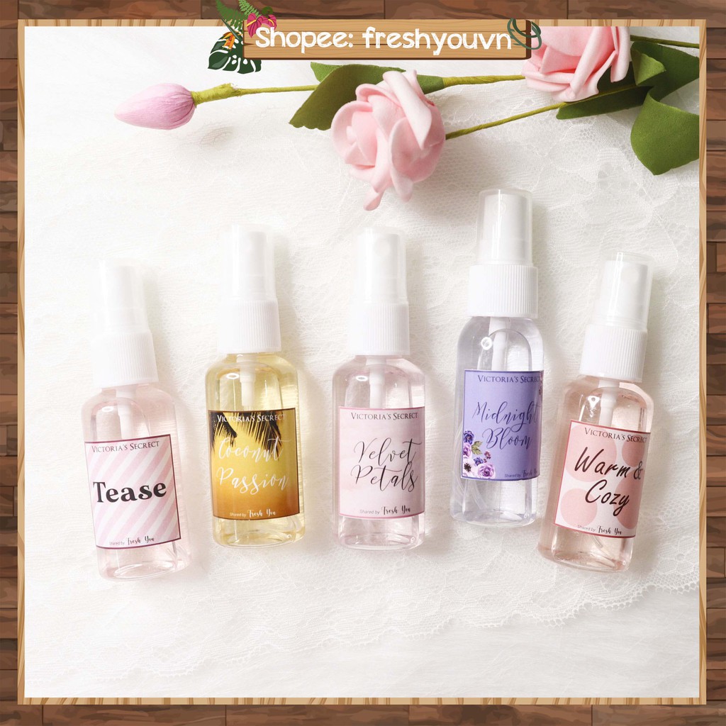 [Victoria's Secret - Mùi Ngọt] Xịt Thơm toàn thân 30ml