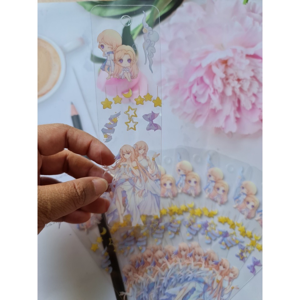 Thẻ Bookmark trong (đánh dấu trang) siêu xinh 1 thẻ