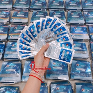 Miếng dán trắng răng 3D white Crest