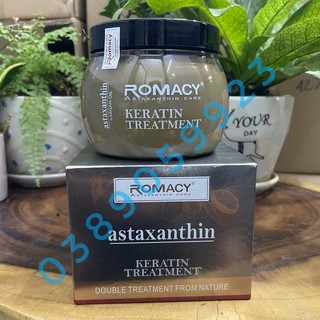 [Chính Hãng]Hấp dầu Romacy Keratin Treatment siêu phục hồi tóc hư tổn 500ml