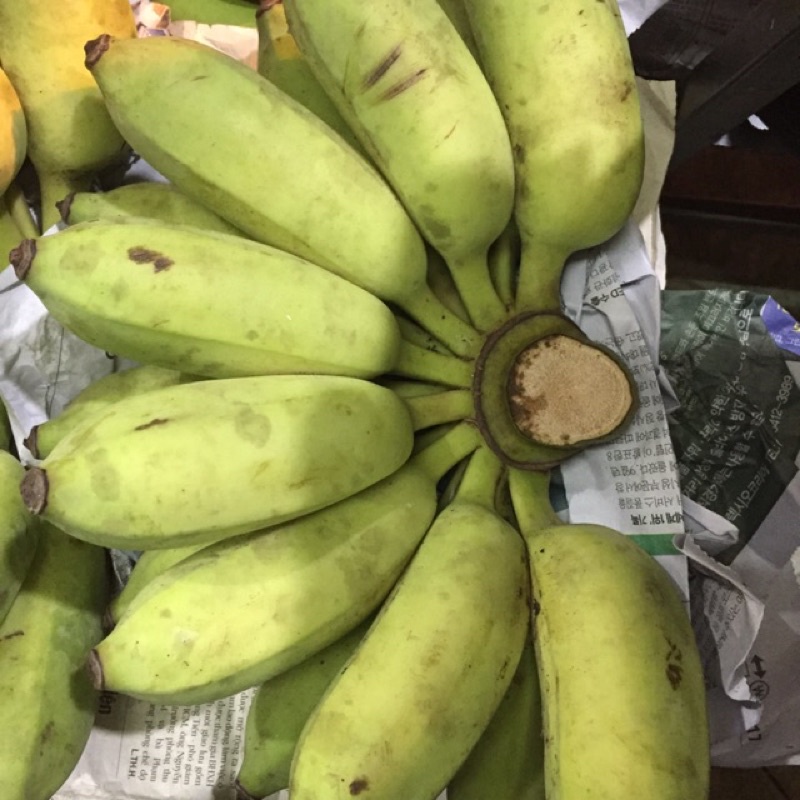 chuối sứ chín 1kg