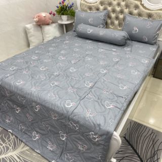 BỘ DRAP COTTON HÀN QUỐC 4 MÓN