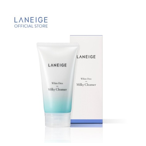 SỮA RỬA MẶT LÀM TRẮNG, DƯỠNG ẨM [LANEIGE] WHITE DEW MILKY CLEANSER 150ml