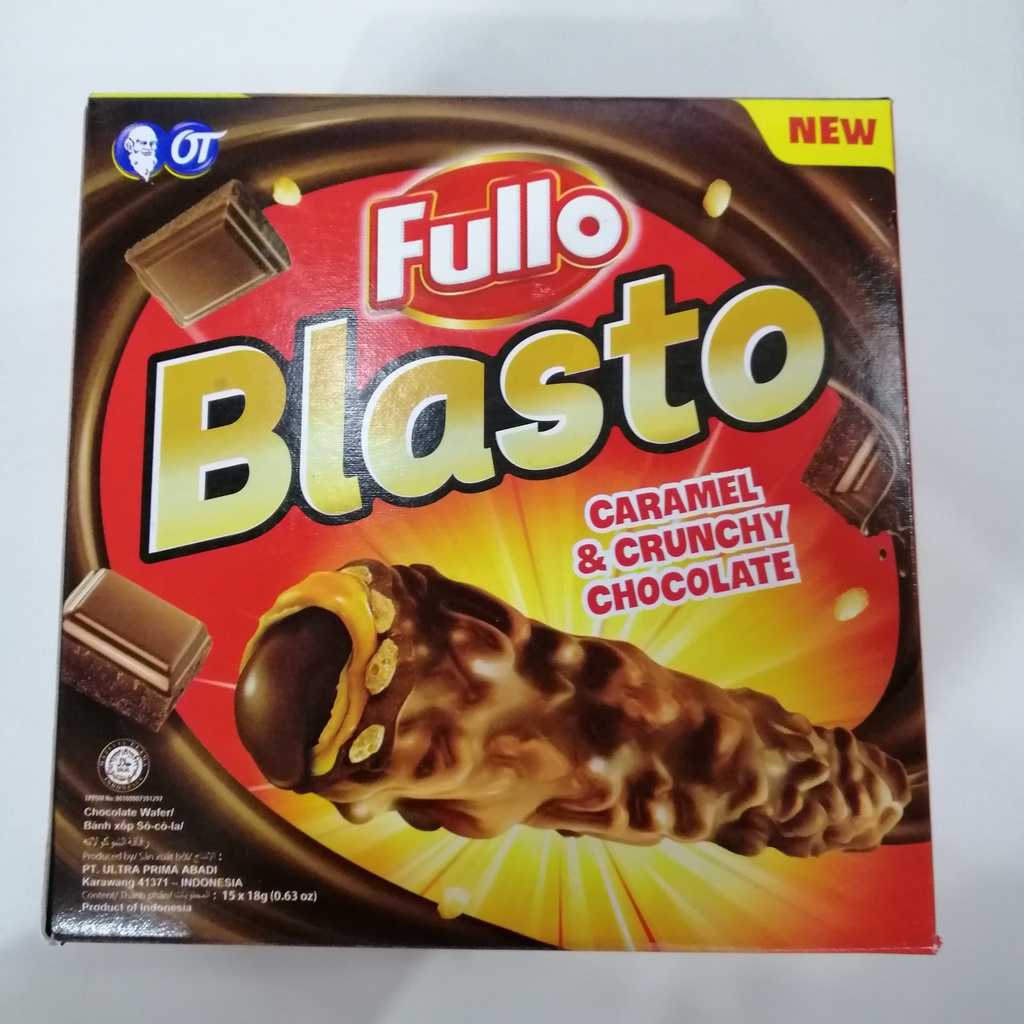 Bánh Xốp Sôcôla Fullo Blasto (Hộp 15 cái)