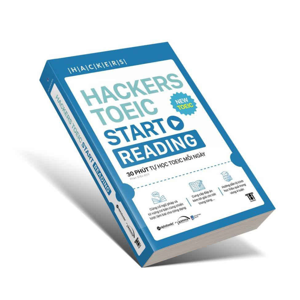 Sách - Hackers Toeic Start Reading Tặng Kèm Bookmark