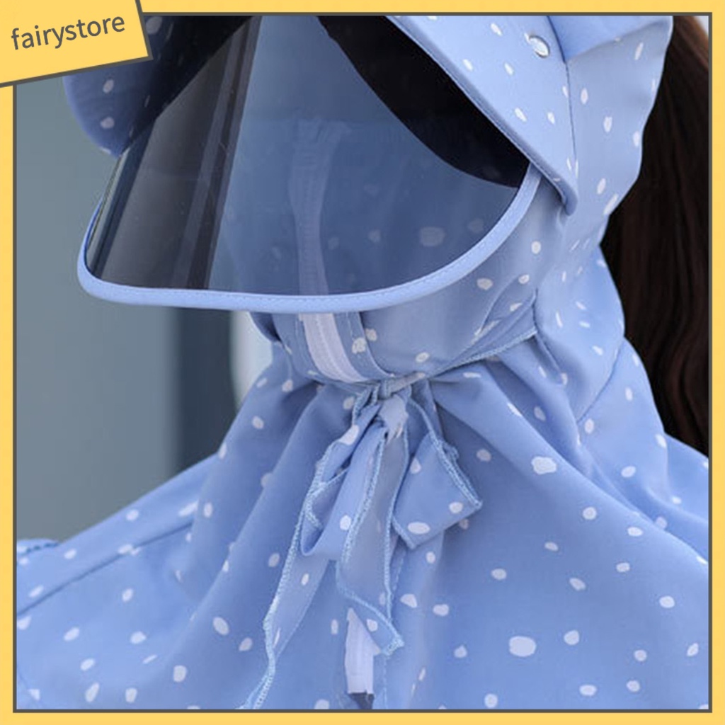 Mũ Cotton Che Cổ Chống Nắng Thời Trang Cho Nữ