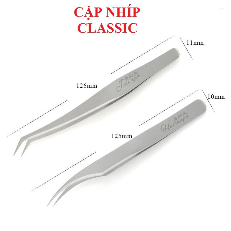 CẶP NHÍP CLASSIC CĂN BẢN, NHÍP TÁCH MI, NHÍP NỐI CLASSIC LOẠI 1