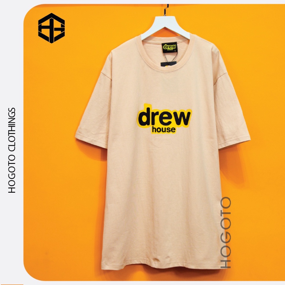 Áo thun tay lỡ DREW Full tag MABU shop , Áo thun unisex nam nữ form rộng oversize chất liệu Cotton | BigBuy360 - bigbuy360.vn