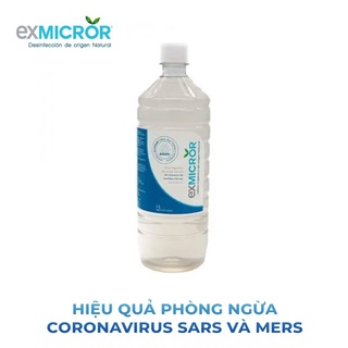 Nước rửa tay - xịt khuẩn exmicror 500ml