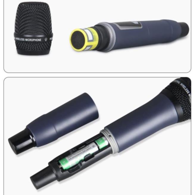 Bộ micro không dây ONTEKCO U10b hát karaoke cao cấp chính hãng