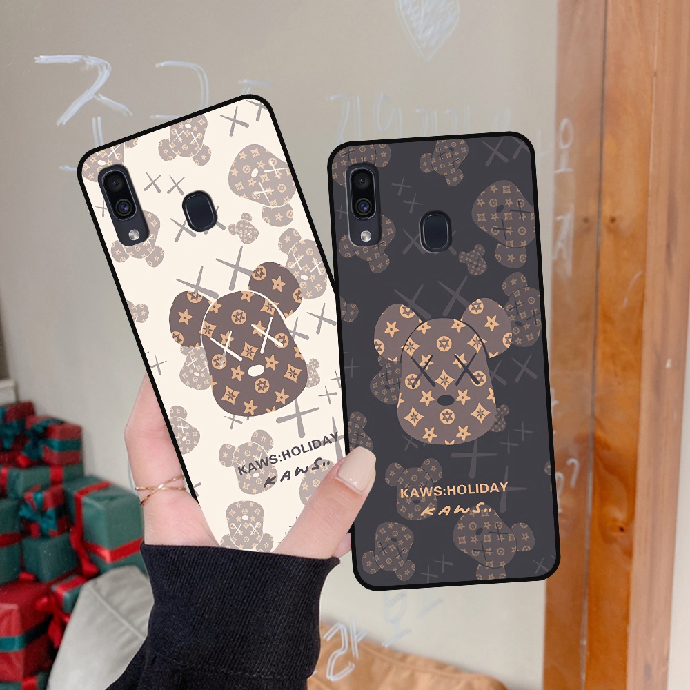 Ốp lưng Samsung A20 - A30 - M20 in hình họa tiết Mountain, Be@rbrick dễ thương (T13 - T18)