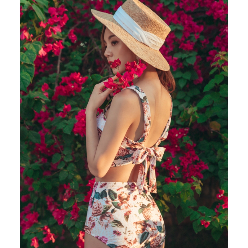 Set bikini họa tiết hoa quyến rũ thời trang cho nữ đi bơi đi biển 2020 | BigBuy360 - bigbuy360.vn