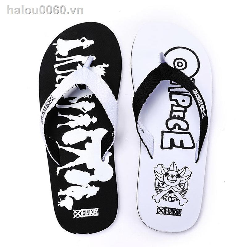 Dép xỏ ngón in hình hoạt hình One Piece