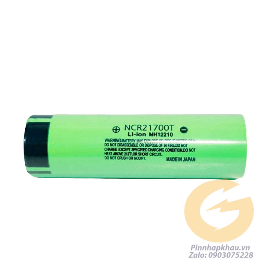 [P44] Pin 21700 Panasonic NCR21700T mới 100% Japan 5000mah xã 20A dùng làm sạc dự phòng, khoan, vap