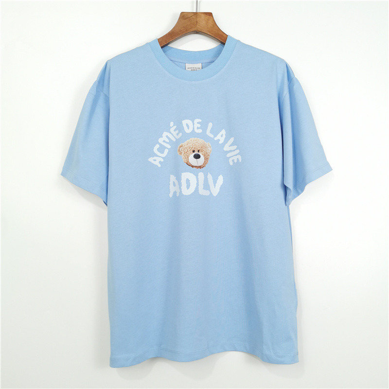 Áo thun nam ADLV ngắn tay cổ tròn thời trang Hàn