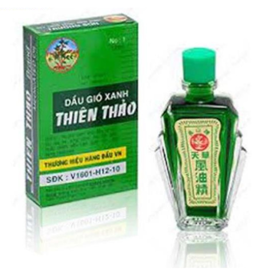 Dầu gió xanh Thiên Thảo chính hãng 12ml