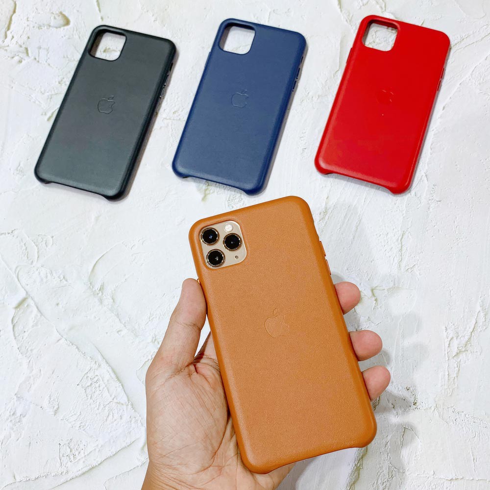 Ốp Da Cao Cấp Apple Leather Case Cho iPhone 11 Pro/11 Pro Max | BigBuy360 - bigbuy360.vn