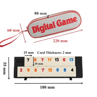 Board game rummikub, trò chơi mạt chược kỹ thuật số digital game chất lượng cao