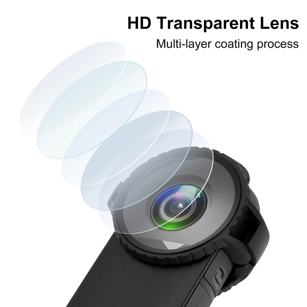 BTLIMER Vỏ Bảo Vệ Ống Kính Máy Ảnh 10m Chống Trầy Xước Chống Thấm Nước Chất Lượng Cao Cho Insta3