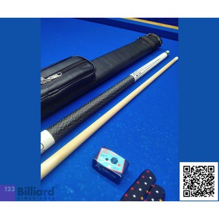 [Cơ cho người Mới] Combo cơ Lỗ/Pool Colorado White [SIÊU THỊ BIDA]