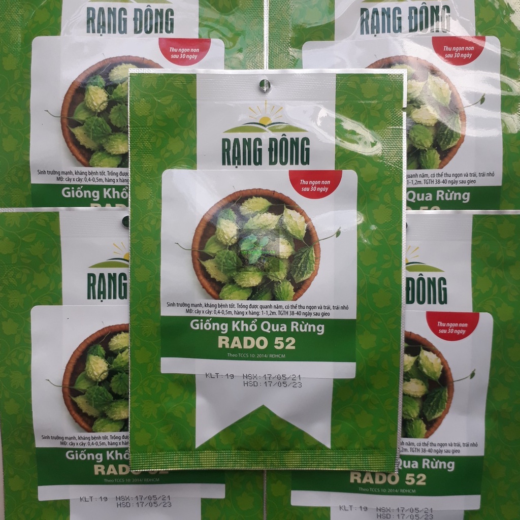 [Seeds] Hạt giống Khổ qua rừng (Mướp đắng rừng), đóng gói 10 hạt