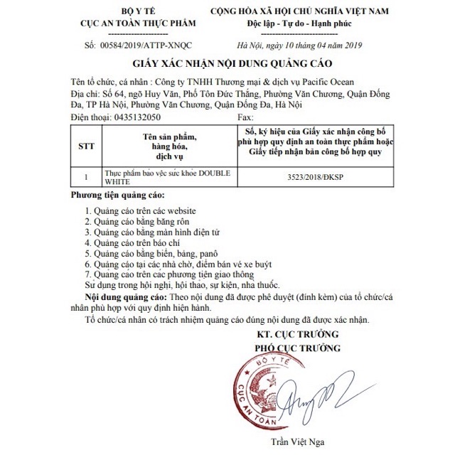 DOUBLE White viên uống trắng da | BigBuy360 - bigbuy360.vn