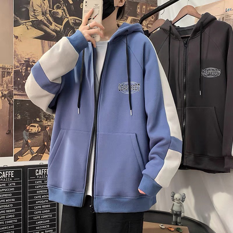 [HCM]ÁO KHOÁC HOODIE NAM DÂY KÉO THỜI TRANG FOM RỘNG CHỐNG NẮNG CHẤT CỦA ĐAM MÊ