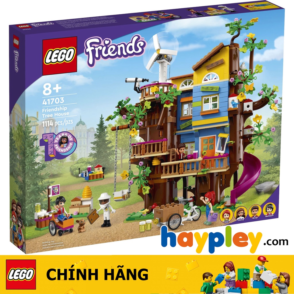 LEGO Friends 41703 Nhà cây Tình bạn