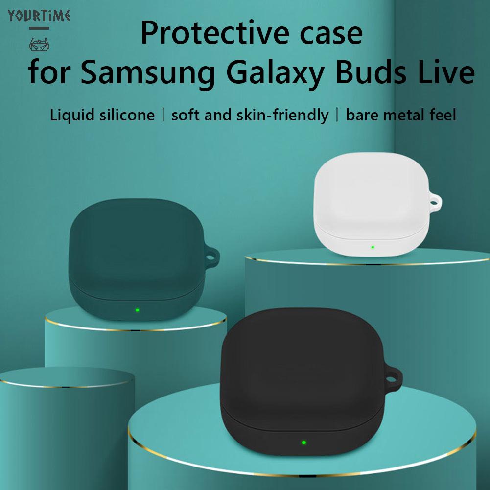 Vỏ bảo vệ hộp sạc tai nghe không dây Samsung Galaxy Buds 2 bằng silicon TPU