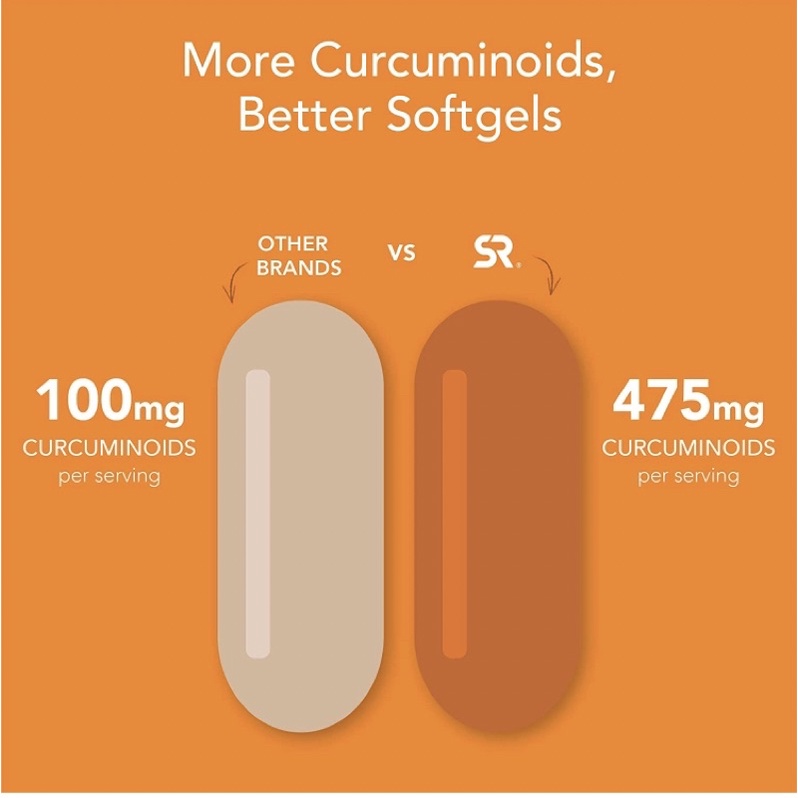 Nghệ nano Sports Research Turmeric Curcumin C3 Complex 500mg 120 viên USA