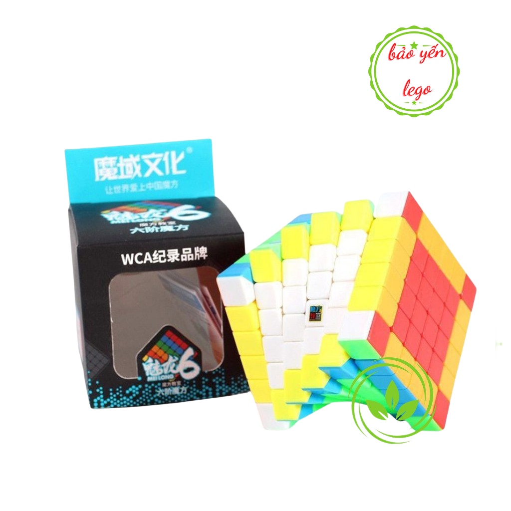 Rubik 6x6 Stickerless MoYu MeiLong MFJS Rubik 6 Tầng ( Mã RB61 )