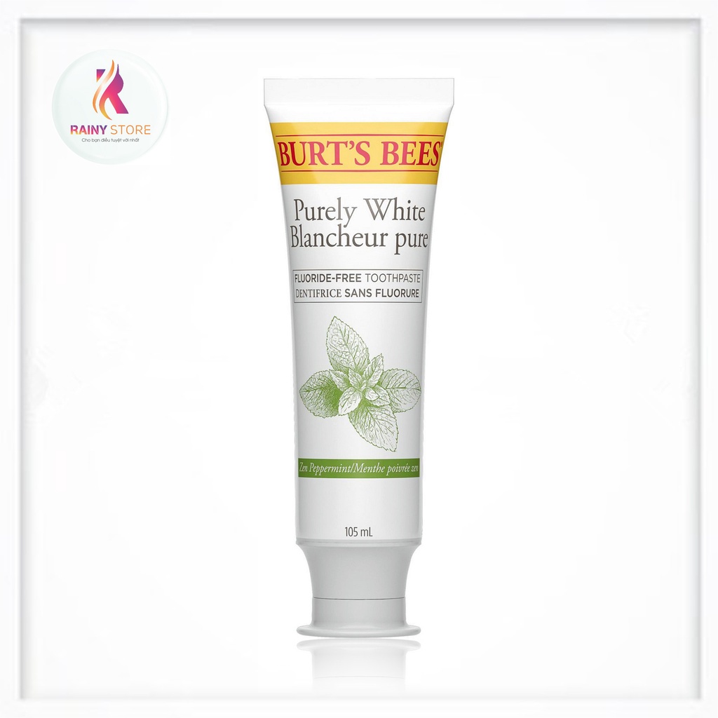 Kem đánh răng tự nhiên Burt's Bees Purely White 105ml