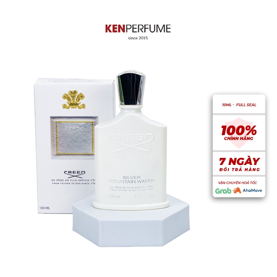 Nước hoa Unisex Creed Silver Mountain Water