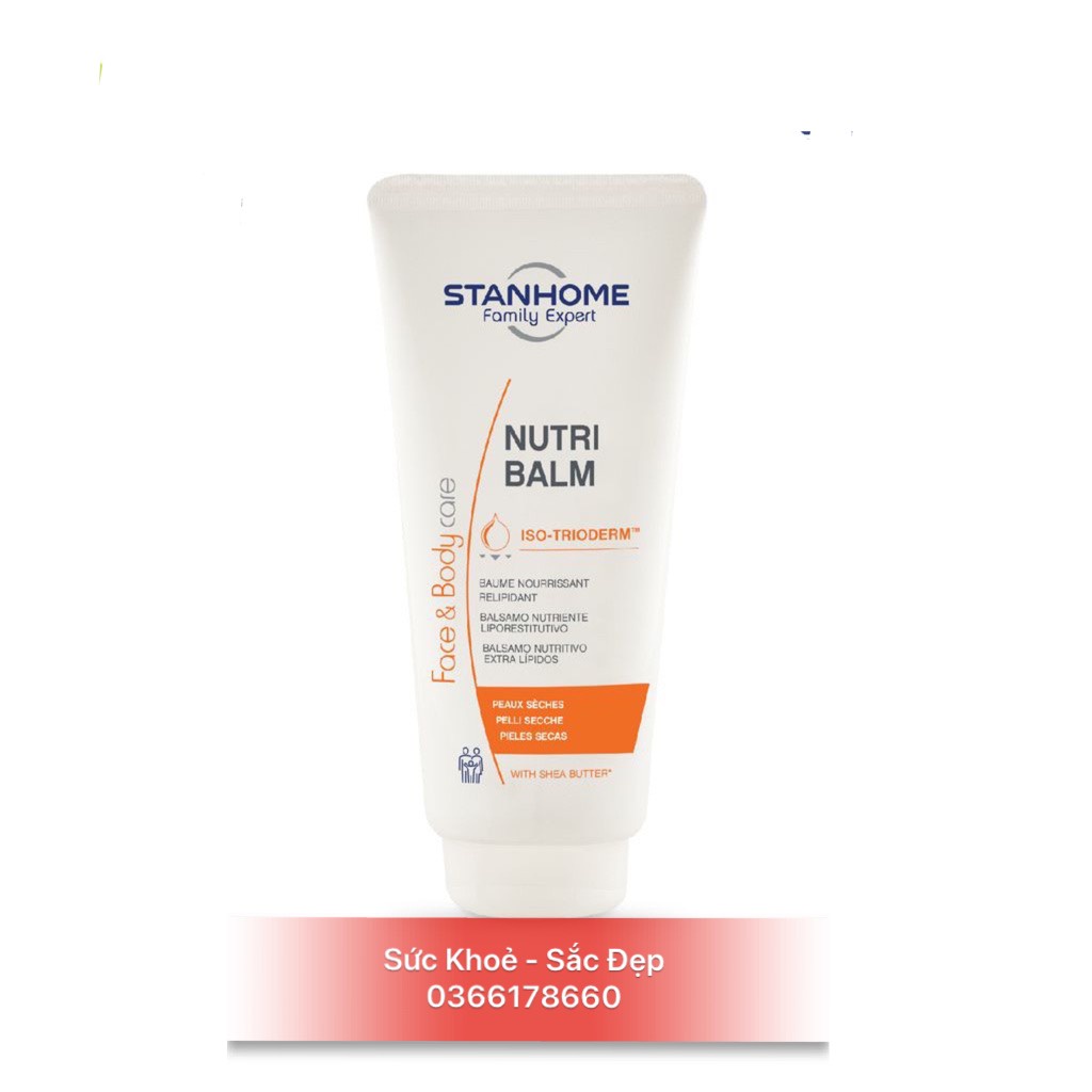 Kem Dưỡng Ẩm STANHOME NUTRI BALM Cho Da Khô, Da Nhạy Cảm 200ML