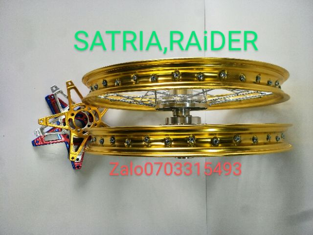 CĂM Đùm Niền RAIDER SATRiA Niền BANZAI kèm Pat đĩa ngôi sao