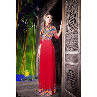 Vải Áo Dài Tằm Ý, Lụa Nhật  KAD243