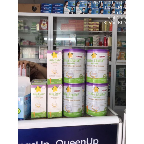 Sữa ngôi sao nhỏ số 1 Little Étoile Nutrition Premium infant formula cho trẻ sơ sinh