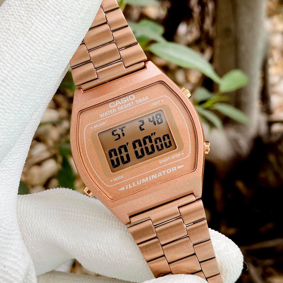 Đồng hồ nữ Casio B640 Gold Rose - vàng hồng HYMA shop