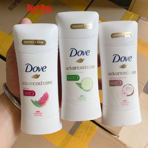[USA] Lăn Khử Mùi Dove Advanced Care Hương Trái Cây Khô Thoáng Dịu Nhẹ 74g – Mỹ