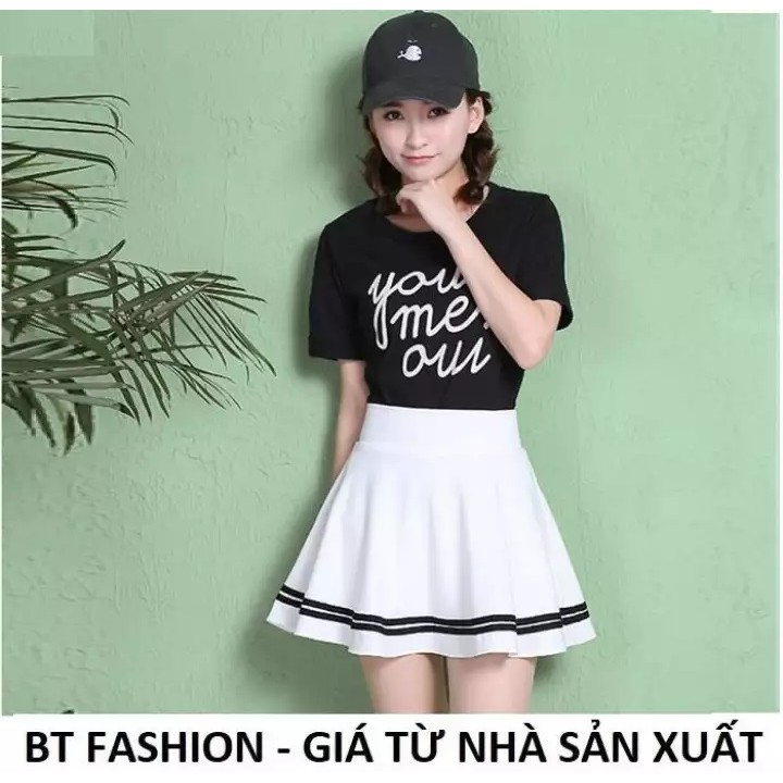 Chân Váy Xòe Lưng Thun Duyên Dáng Thời Trang Hàn Quốc - BT Fashion (VA04)