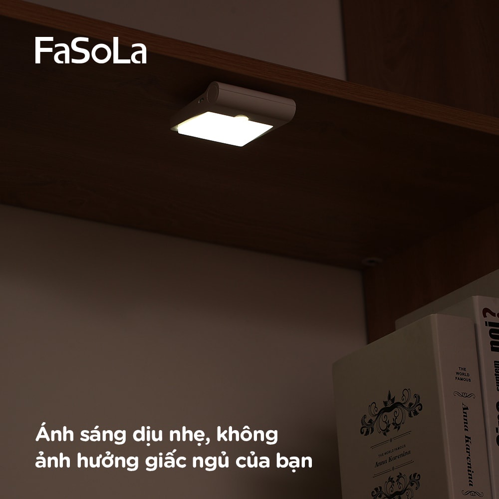 Đèn ngủ cảm biến thông minh (loại sạc) có thể tháo rời FASOLA FSLDZ-281