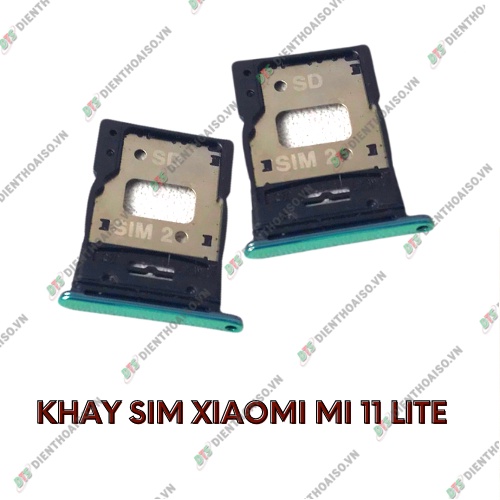 Khay sim xiaomi mi 11 lite đủ màu