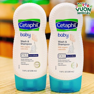 Sữa tắm gội Cetaphil 2in1 hoa cúc