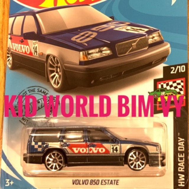 Xe mô hình Hot Wheels basic Volvo 850 Estate GHD96, 40K.