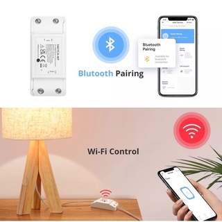 (Siêu rẻ) Công Tắc Thông Minh Sonoff/Ewelink Basic bản quốc tế, work with Google & Alexa