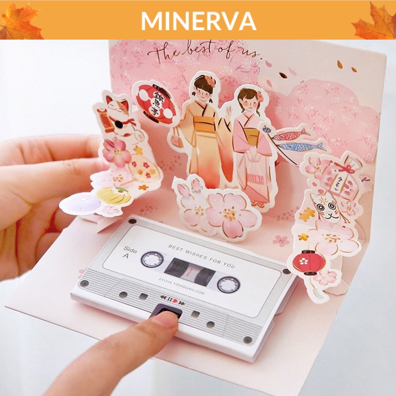 Thiệp ghi âm thanh làm quà tặng sinh nhật / valentine có hướng dẫn sử dụng