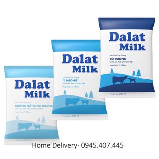 Sữa tươi Dalat Milk bịch 220ml - yenthu