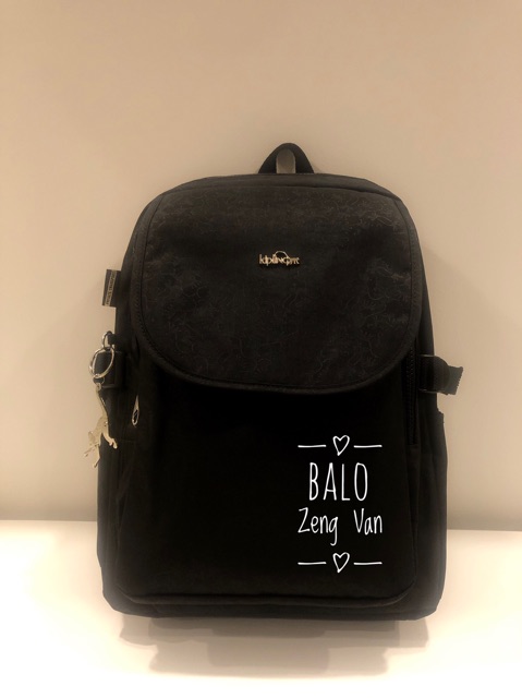 Balo Laptop hoạ tiết khỉ KIPLING 110